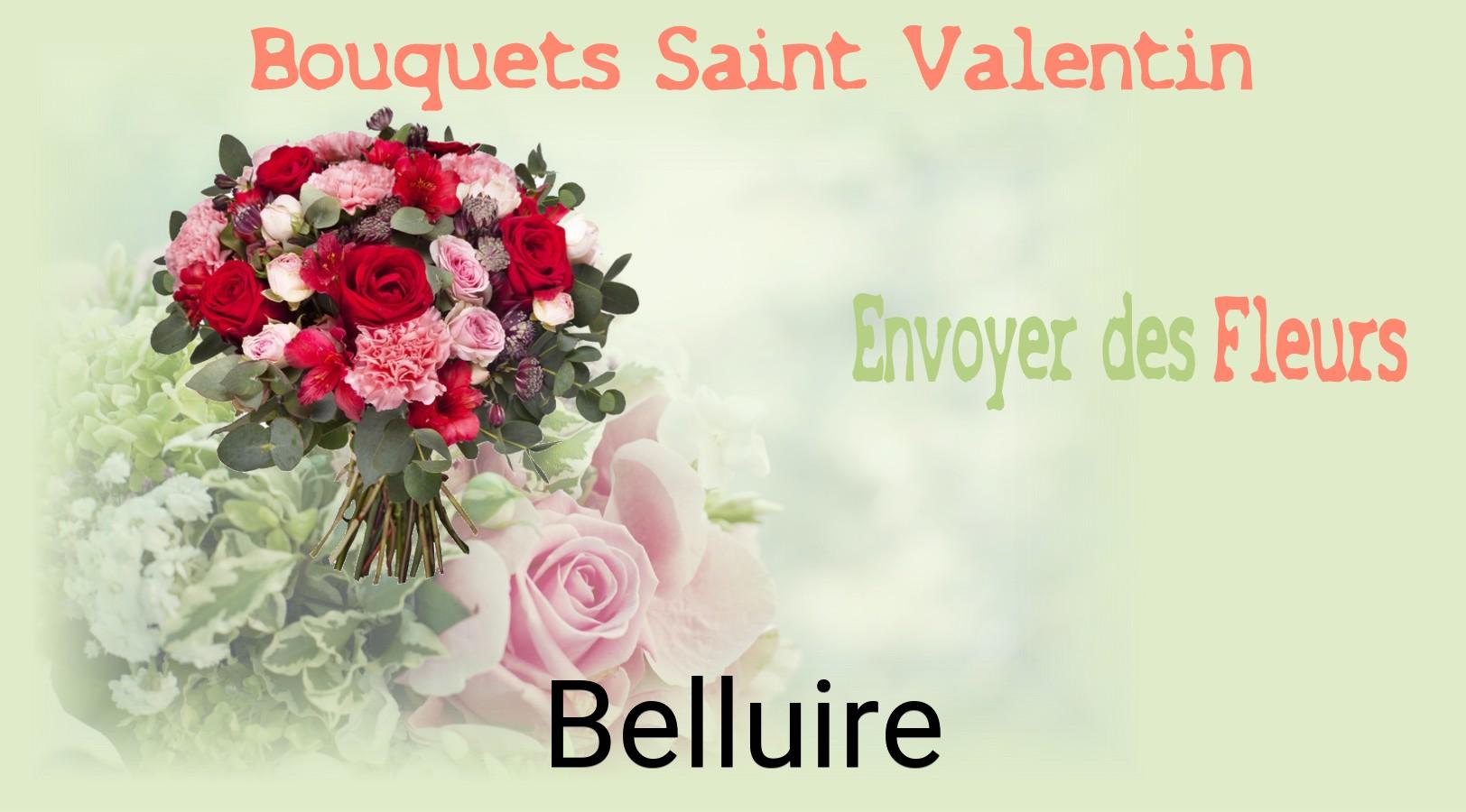 Roses de Saint-Valentin livrées à Belluire